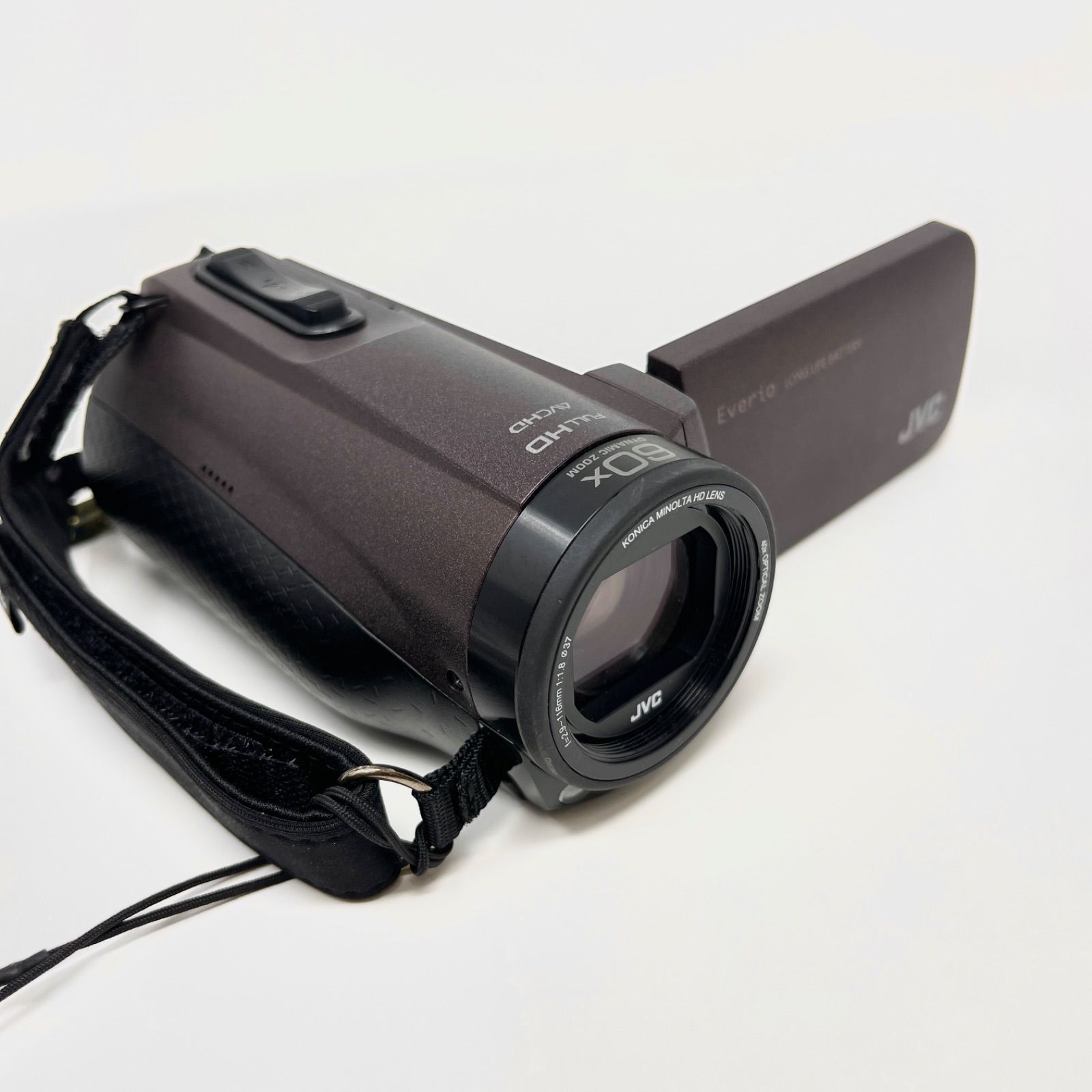 予備バッテリー付 JVC Everio ビデオカメラ 本体 GZ-F270-T - メルカリ