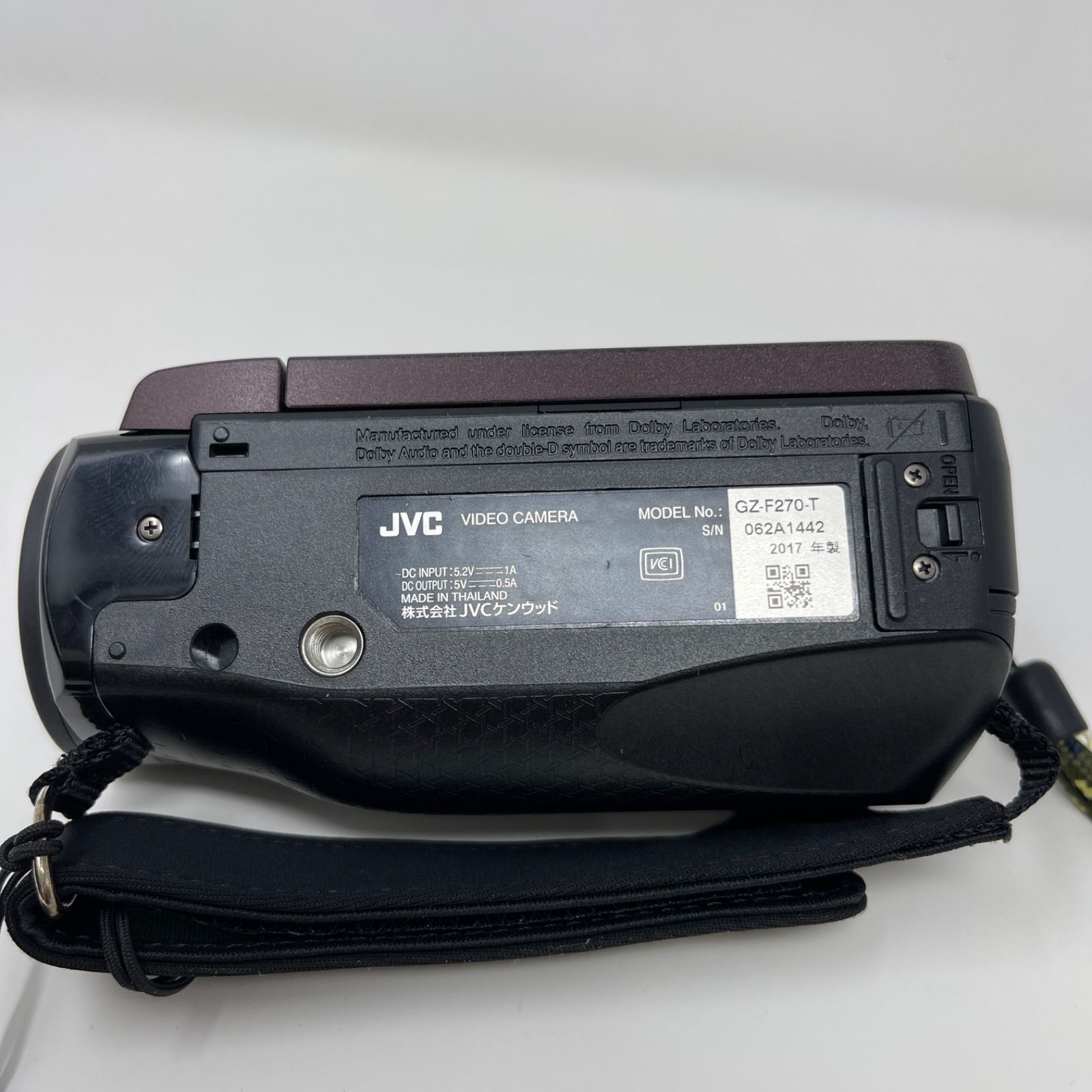 予備バッテリー付 JVC Everio ビデオカメラ 本体 GZ-F270-T - メルカリ