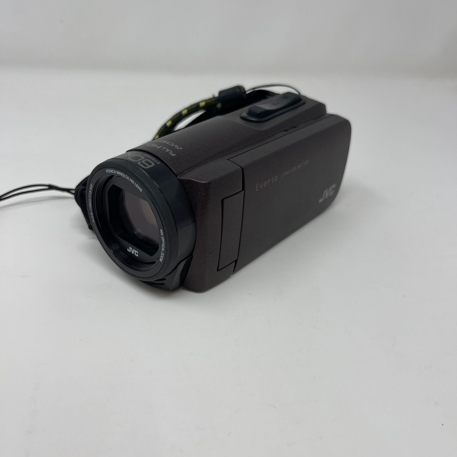 JVC Everio フルHD ビデオカメラ（追加バッテリー付き） 予備バッテリー付 JVC Everio ビデオカメラ 本体 GZ-F270-T - メルカリ