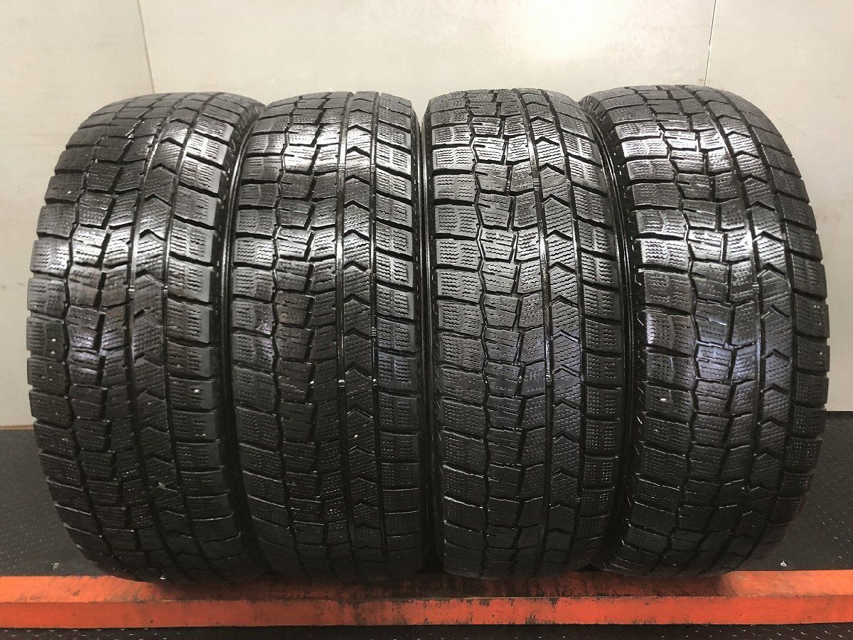 DUNLOP WINTER MAXX WM02 205/60R16 16インチ スタッドレス 4本 24年製 ステップワゴン ビアンテ エクシーガ ノア等　(STZ323)