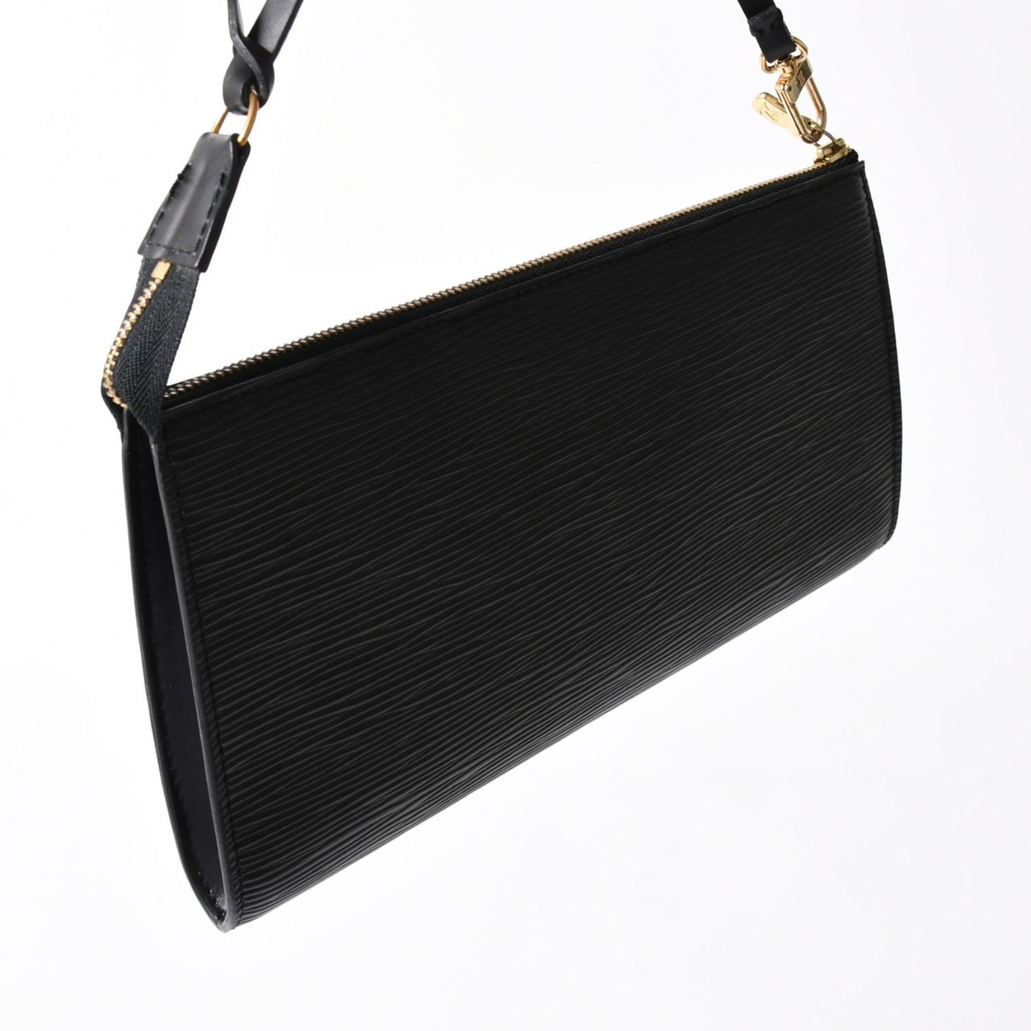 LOUIS VUITTON エピ　アクセソワール24 アクセサリーポーチ 黒 極美品 LOUIS VUITTON ルイヴィトン ポシェット アクセソワール