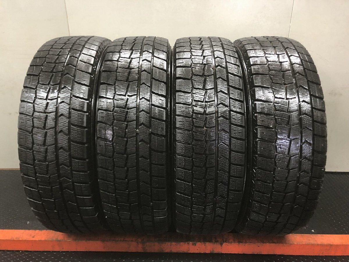 DUNLOP WINTER MAXX WM02 195/60R17 17インチ スタッドレス 4本 24年製 バリ溝 ライズ ロッキー 60プリウス等　(STZ324)