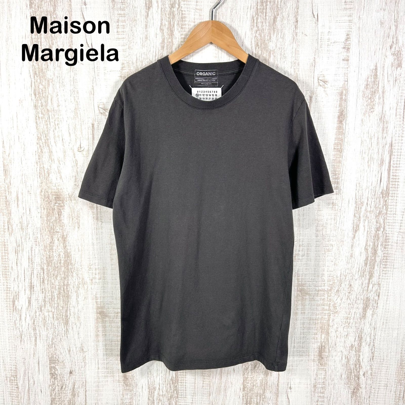 22SS Maison Margiela メゾンマルジェラ オーガニックコットン パックTシャツ グレー