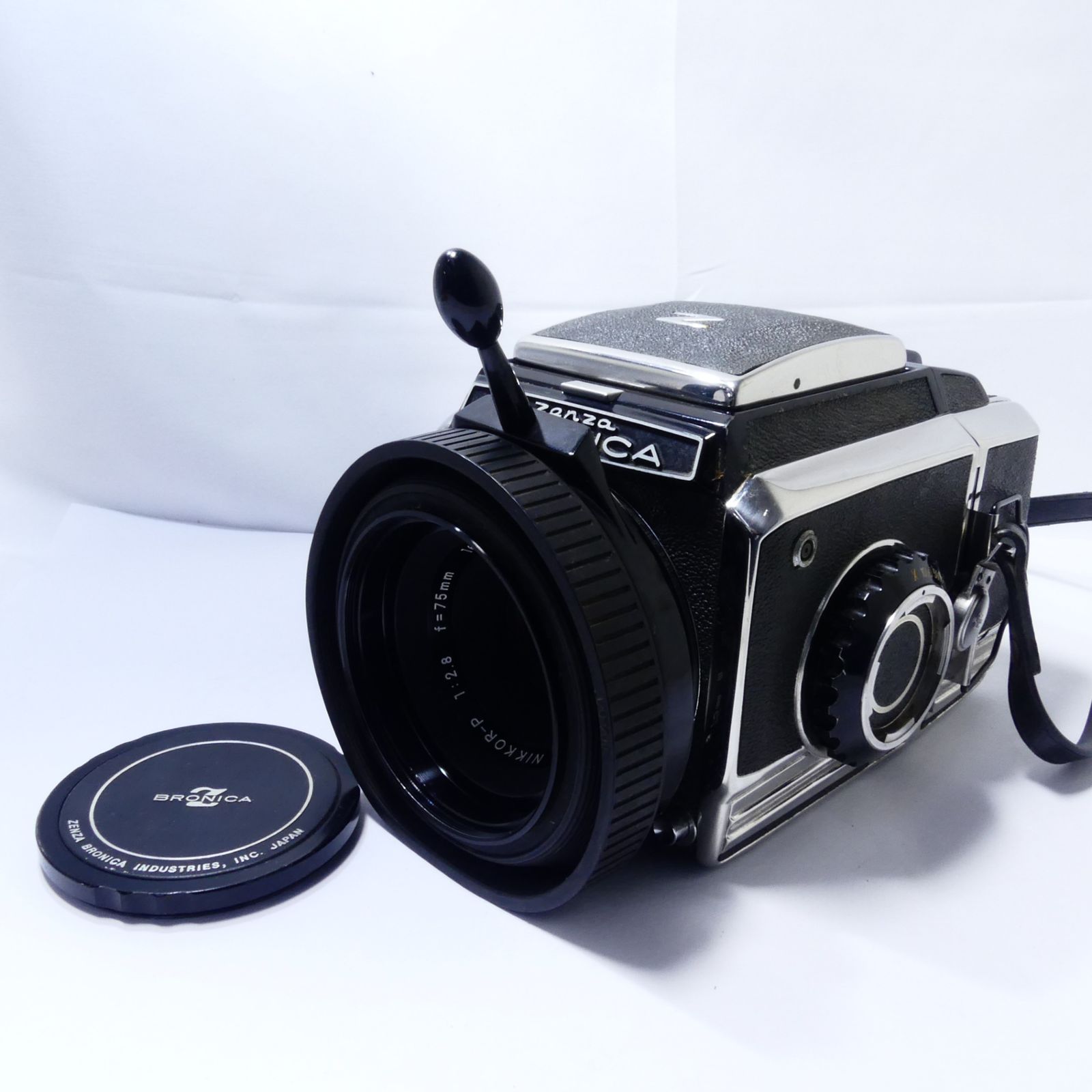 Zenza Bronica S2 NIKKOR-P 1:2.8 75mm 動作未確認 現状品 中判カメラ フィルムカメラ