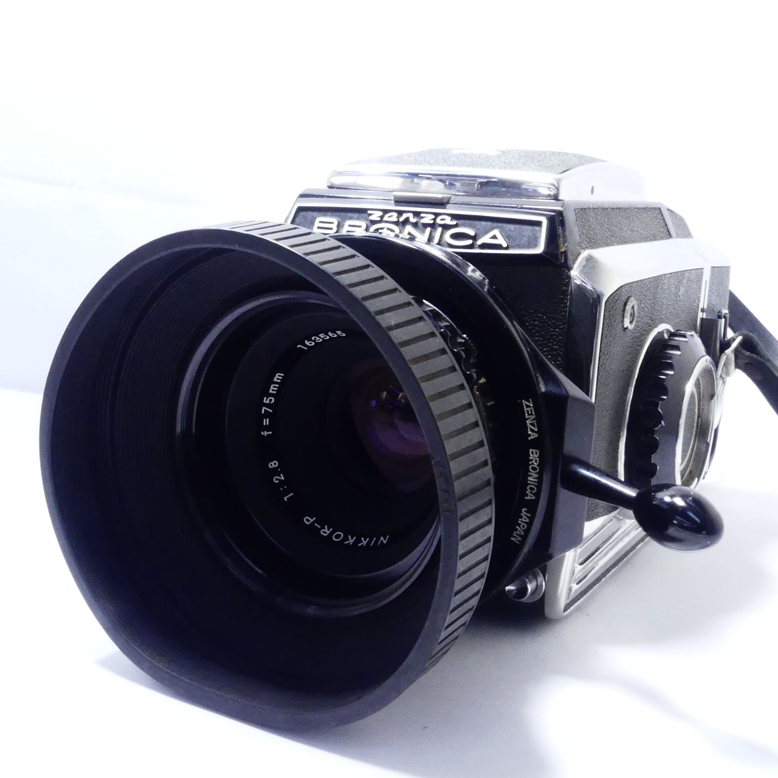 Zenza Bronica S2 NIKKOR-P 1:2.8 75mm 動作未確認 現状品 中判カメラ