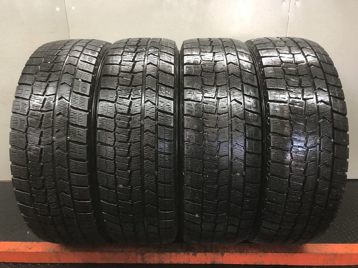 DUNLOP WINTER MAXX WM02 215/60R17 17インチ スタッドレス 4本 24年製 バリ溝 ヴェルファイア エルグランド C-HR オデッセイ等　(STZ321)