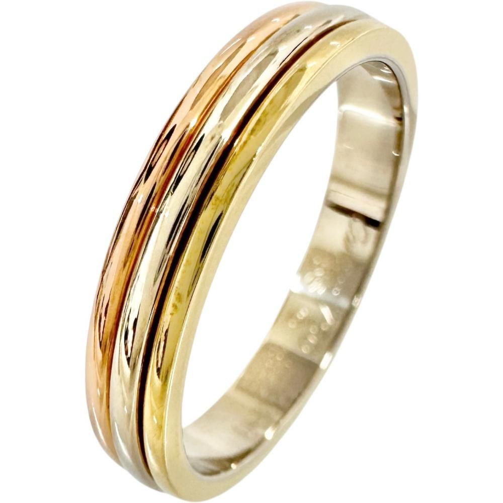 17.5号 【CARTIER/カルティエ】スリーカラー リング・指輪 K18ゴールド 