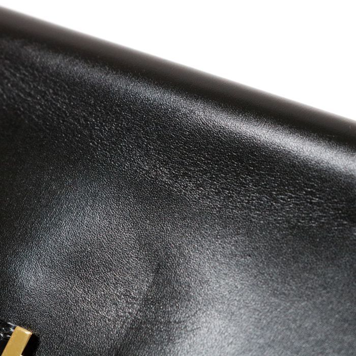 エルメス HERMES ベアンクラシック ボックスカーフ / クロコ (レザー