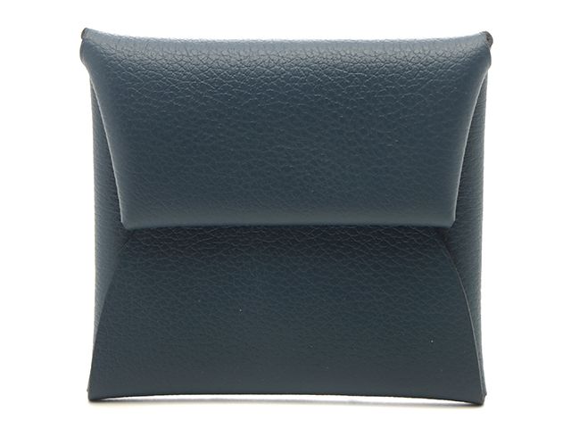 HERMES エルメス 財布･小物 バスティア エヴァーカラー ブルーザンジバル シルバー金具 ユニセックス 2147300410431 【中古】【432】