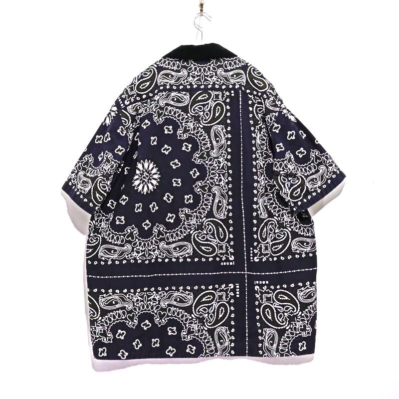 中古A】サイズ 4 XL サカイ sacai 23SS バンダナプリントシャツ
