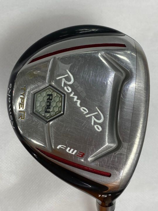 ロマロ　Ray TYPE R 2017　15度　AUGA 5　Sフレックス　フェアウェイウッド　中古　ゴルフドゥ！倉敷笹沖店【最短即日発送】