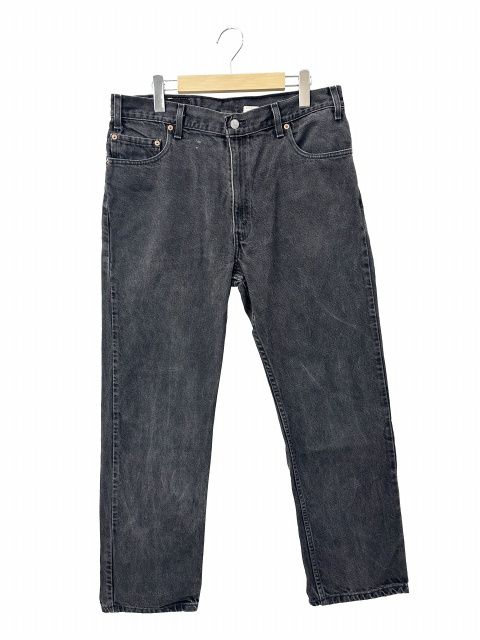 リーバイス Levi's 00s vintage 後染めブラック 378 メキシコ製 デニム パンツ ジーンズ 505 40505-7113 W36 L30 黒 ブラック ブランド古着ベクトル 中古260619