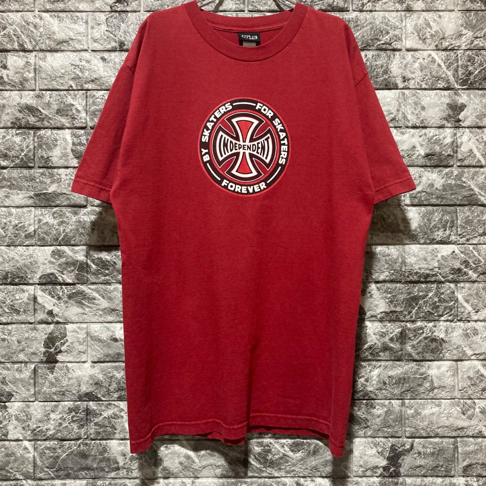 INDEPENDENT Tシャツ L インディペンデント アイアンクロス スケーター