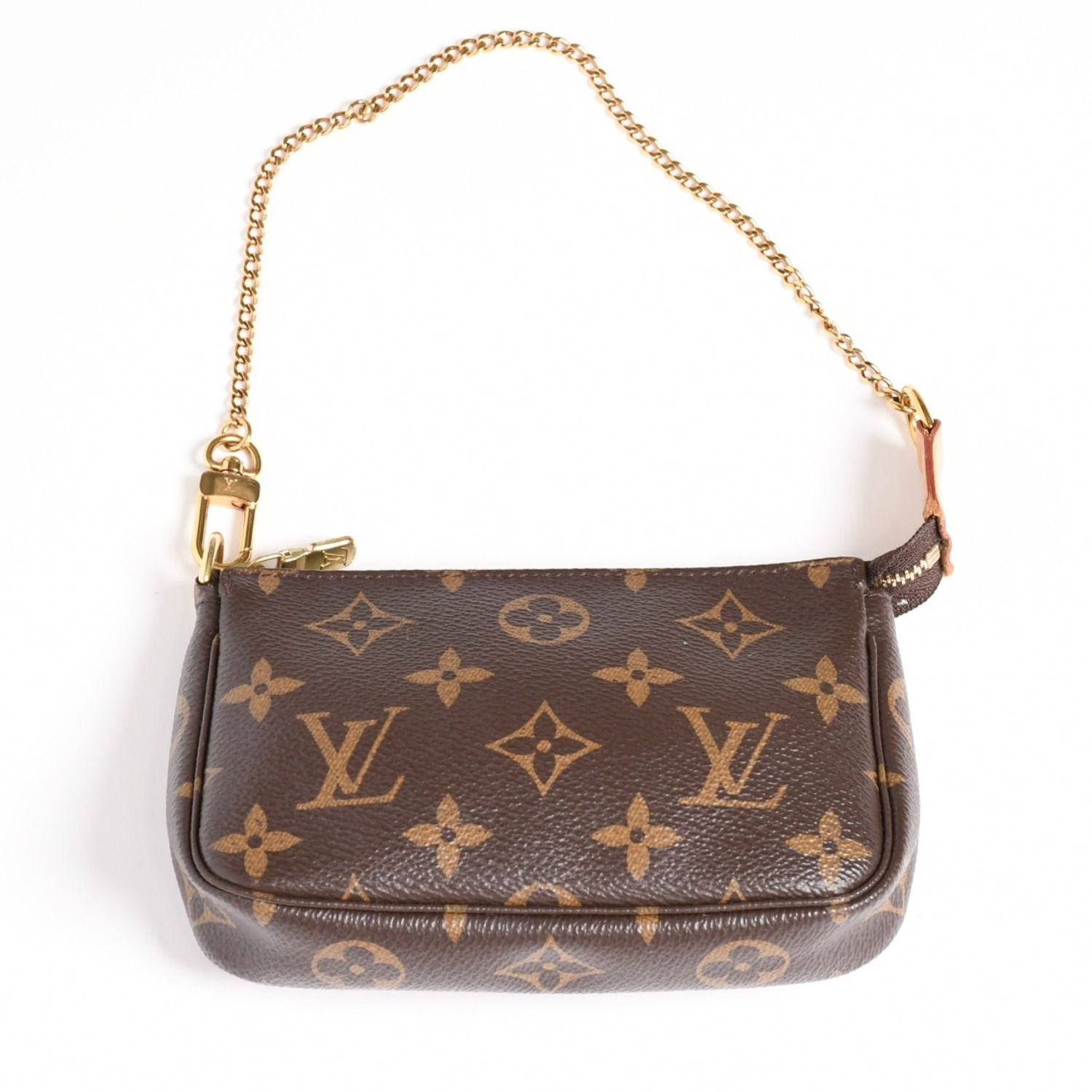 極美品 LOUIS VUITTON ルイヴィトン モノグラム ミニポシェット アクセ 