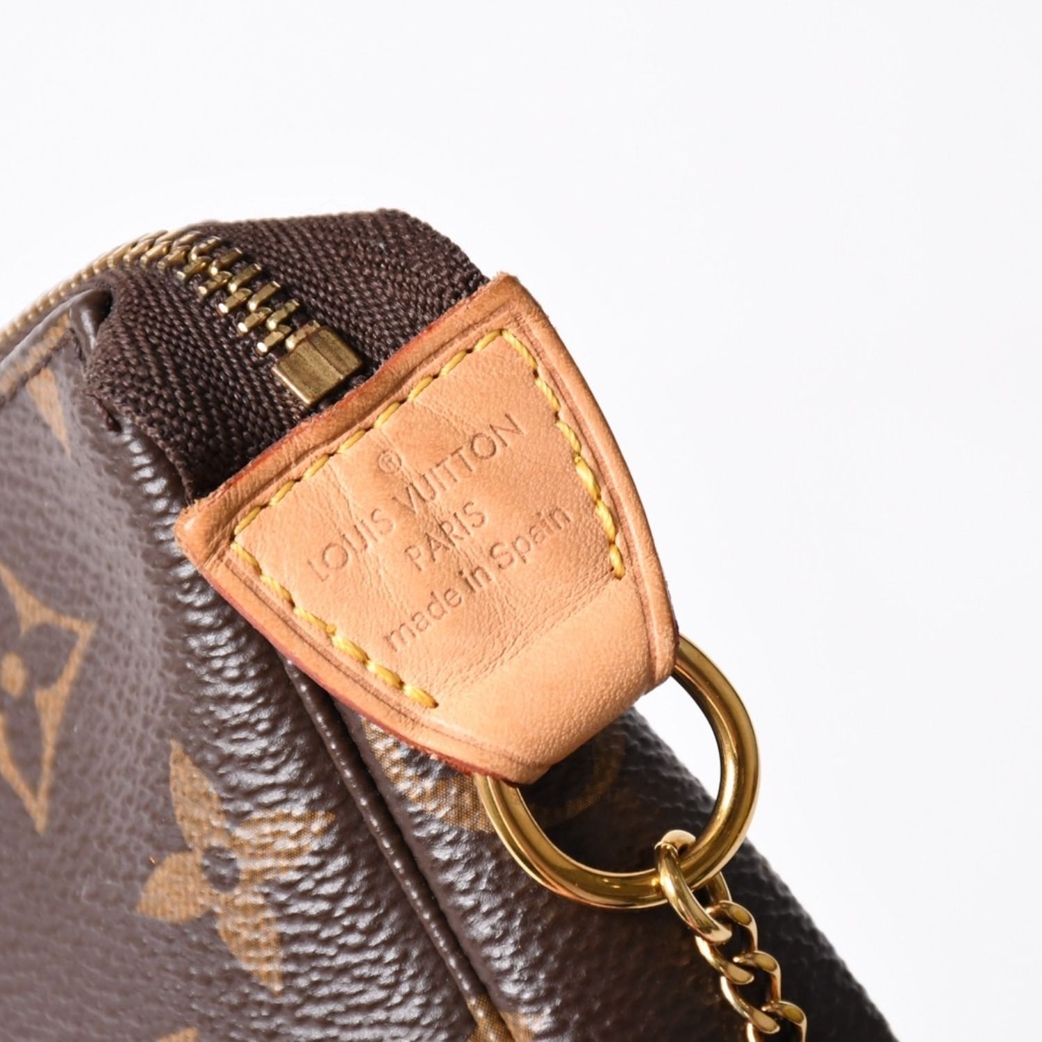 極美品 LOUIS VUITTON ルイヴィトン モノグラム ミニポシェット アクセ