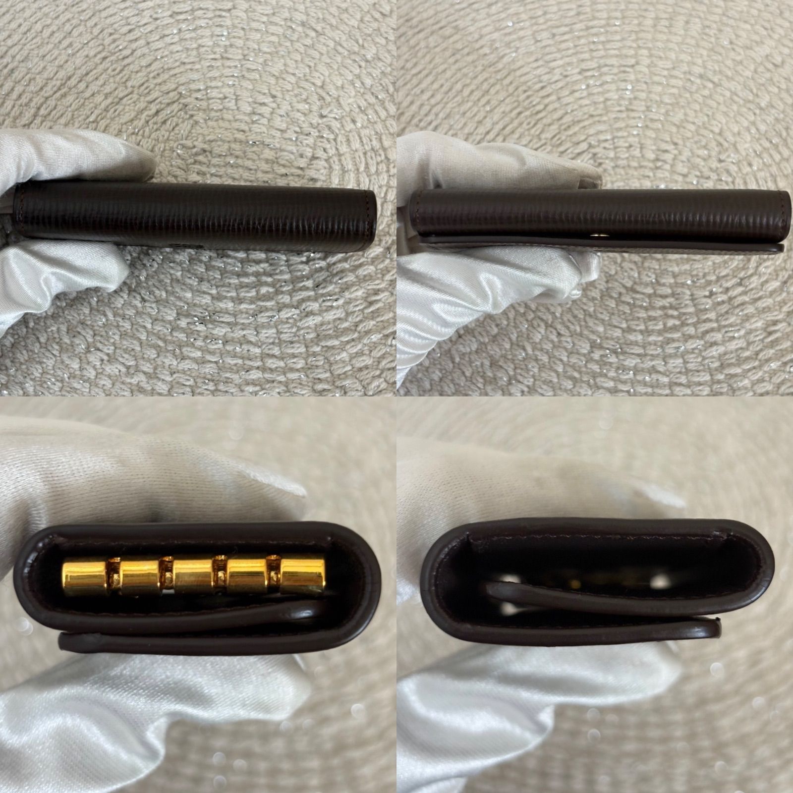 箱付き】【未使用品】ロエベ ヴィンテージ 4連 キーケース 鍵入れ