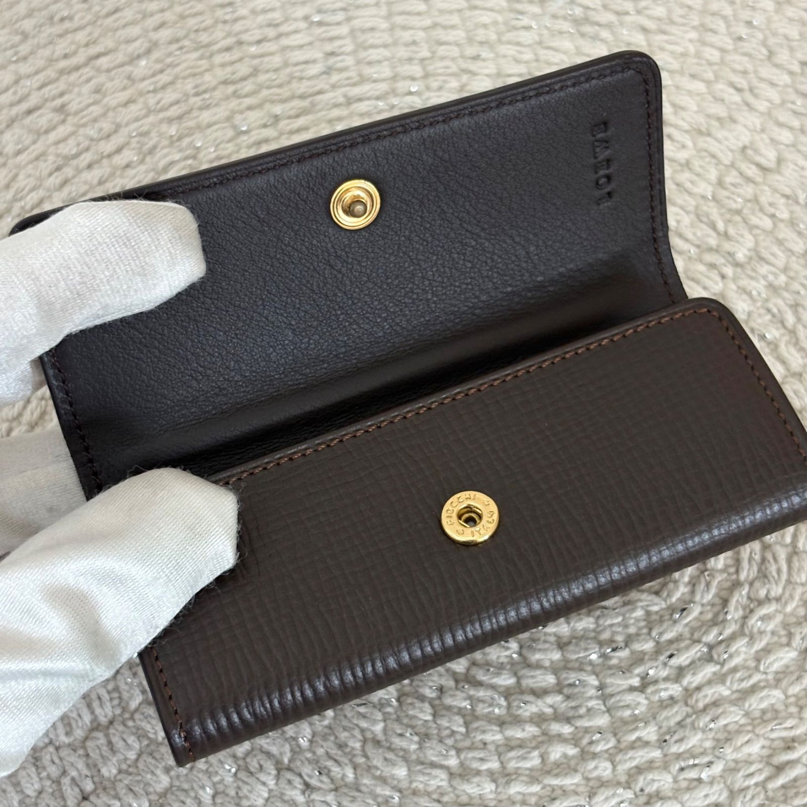 箱付き】【未使用品】ロエベ ヴィンテージ 4連 キーケース 鍵入れ