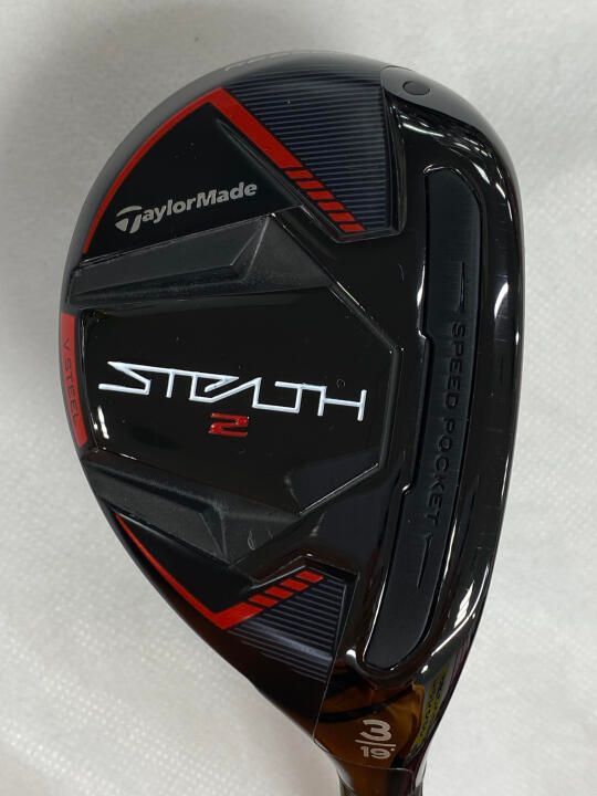 テーラーメイド　STEALTH2　19度　TENSEI RED TM60　Rフレックス　ユーティリティ　中古　ゴルフドゥ！倉敷笹沖店【最短即日発送】