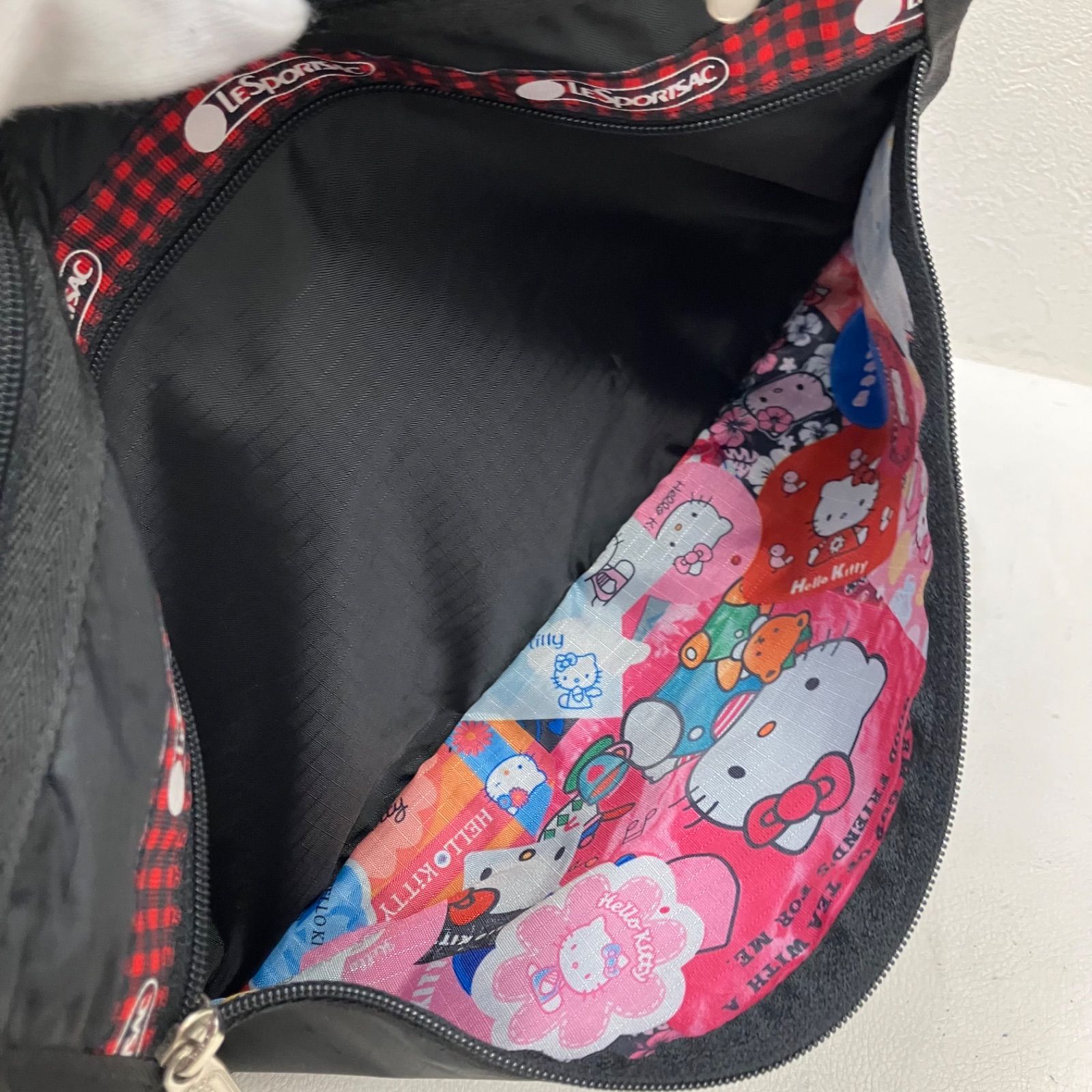 5258 LeSportsac レスポートサック デラックスエブリデイ ハローキティ 