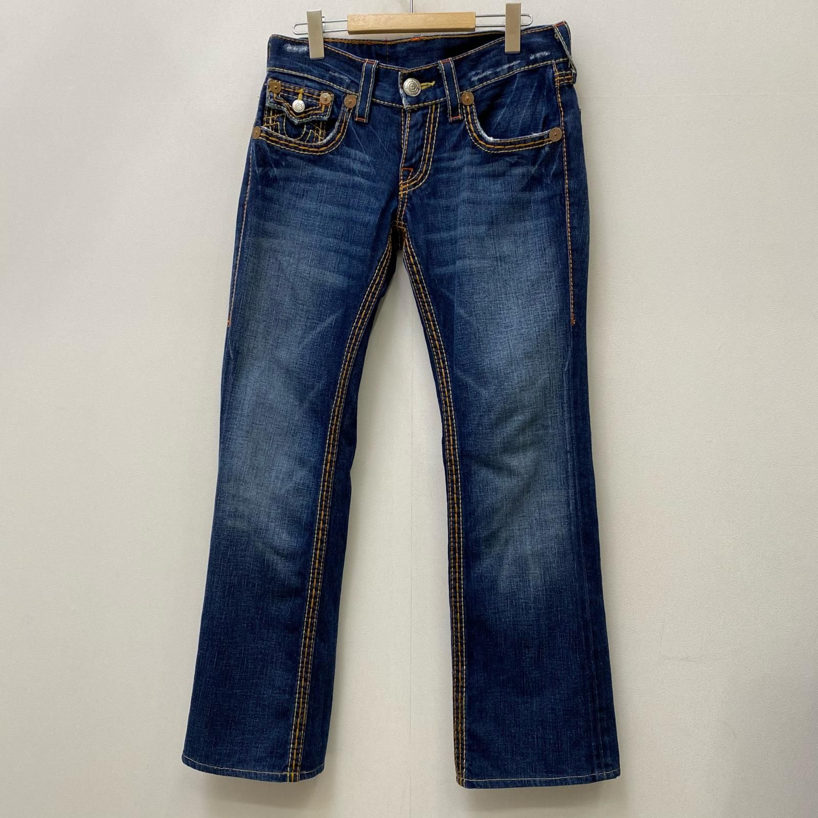 【加古川店】 中古 TRUE RELIGION | トゥルーレリジョン デニムパンツ BILLY BIG T USA製 インディゴ サイズ：28 【107】