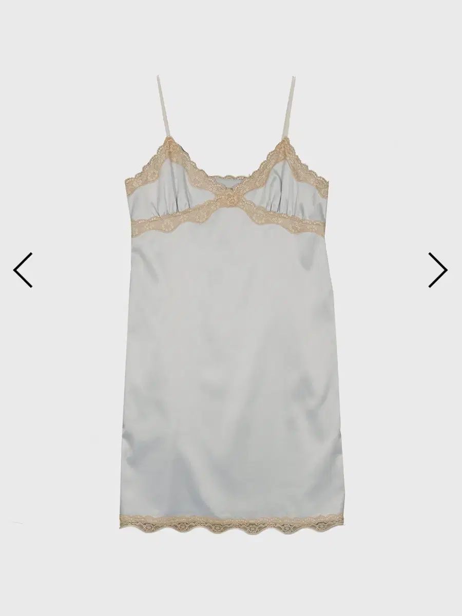 デアド LACE TRIM SLIP DRESS