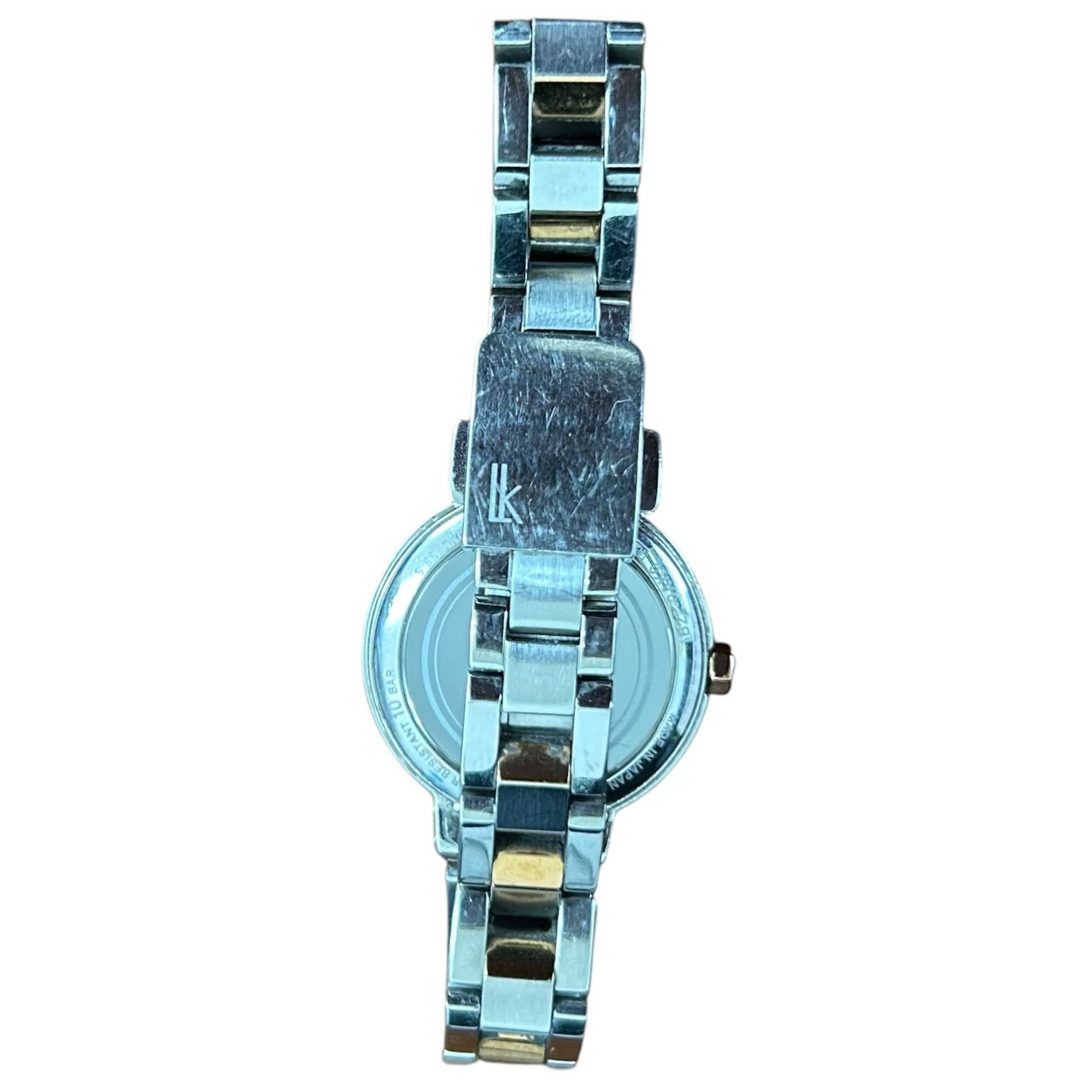 セイコー SEIKO ルキア 1B22-0AK0 腕時計 電波ソーラー ピンク ゴールド