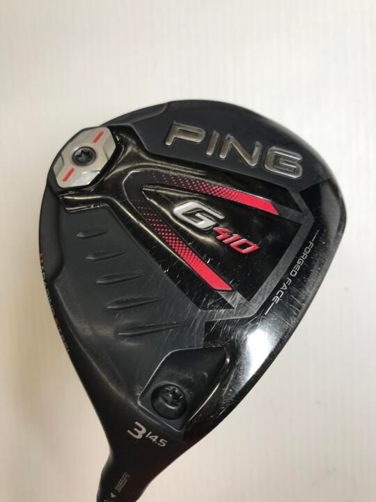 ピンG410 Fw 17.5度　ツアーブラック　65s g410 4u セット ピン G410 14.5度 TOUR 173-65 Xフレックス フェアウェイウッド 中古