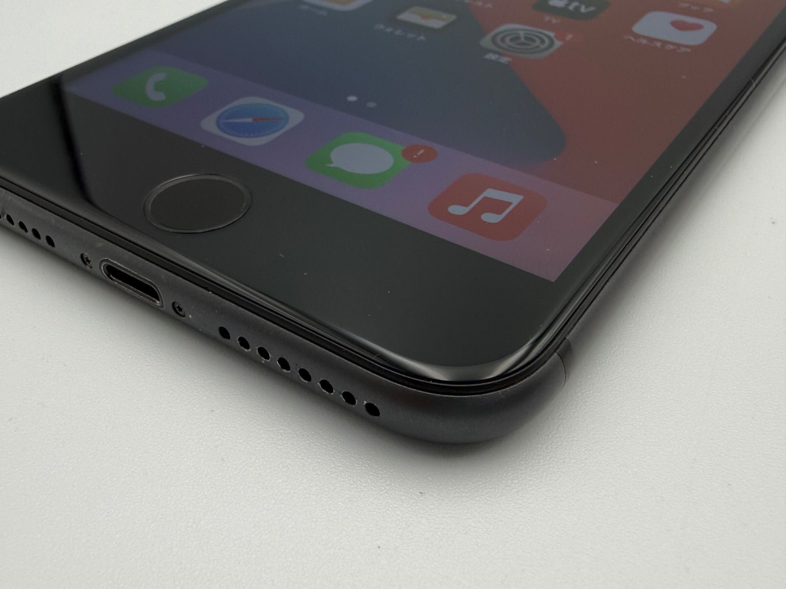 大容量バッテリー新品交換済み 100％ iPhone8 Plus スペースグレイ 黒