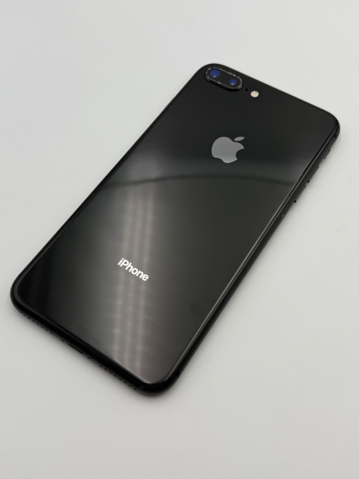 大容量バッテリー新品交換済み 100％ iPhone8 Plus スペースグレイ 黒