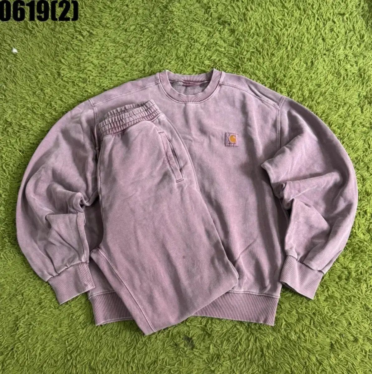 Carhartt カーハート スウェット ジョガー セット ピンク