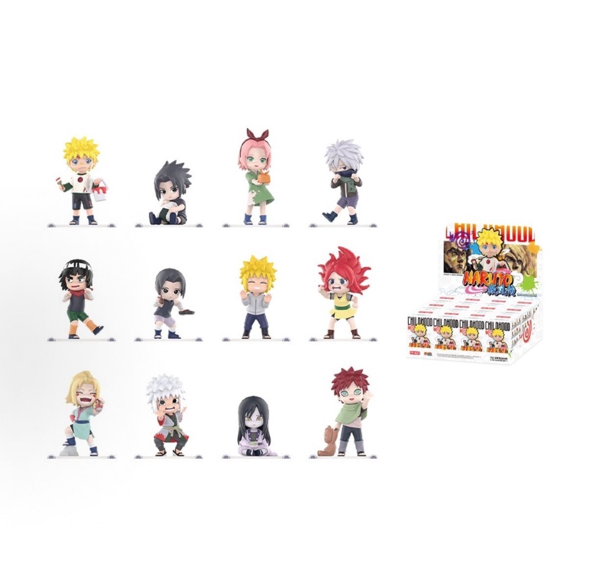 即納】POP MART NARUTO 疾風伝 幼少期アソート 童年シリーズ
