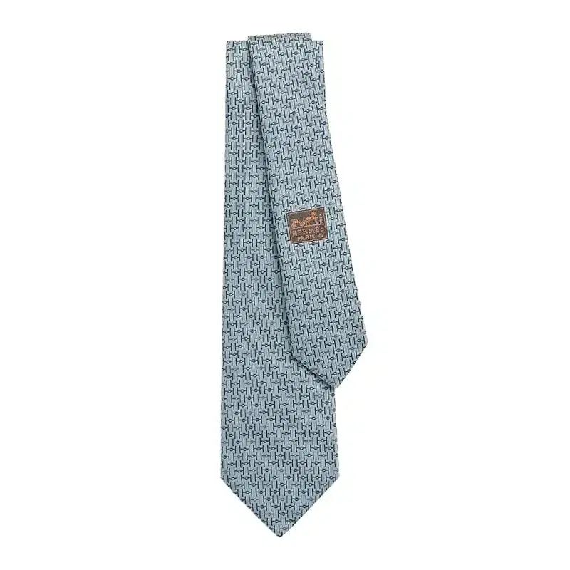 エルメス H ジャンボ Jumbo tie シルク メンズ ネックタイ ギリシャ 17