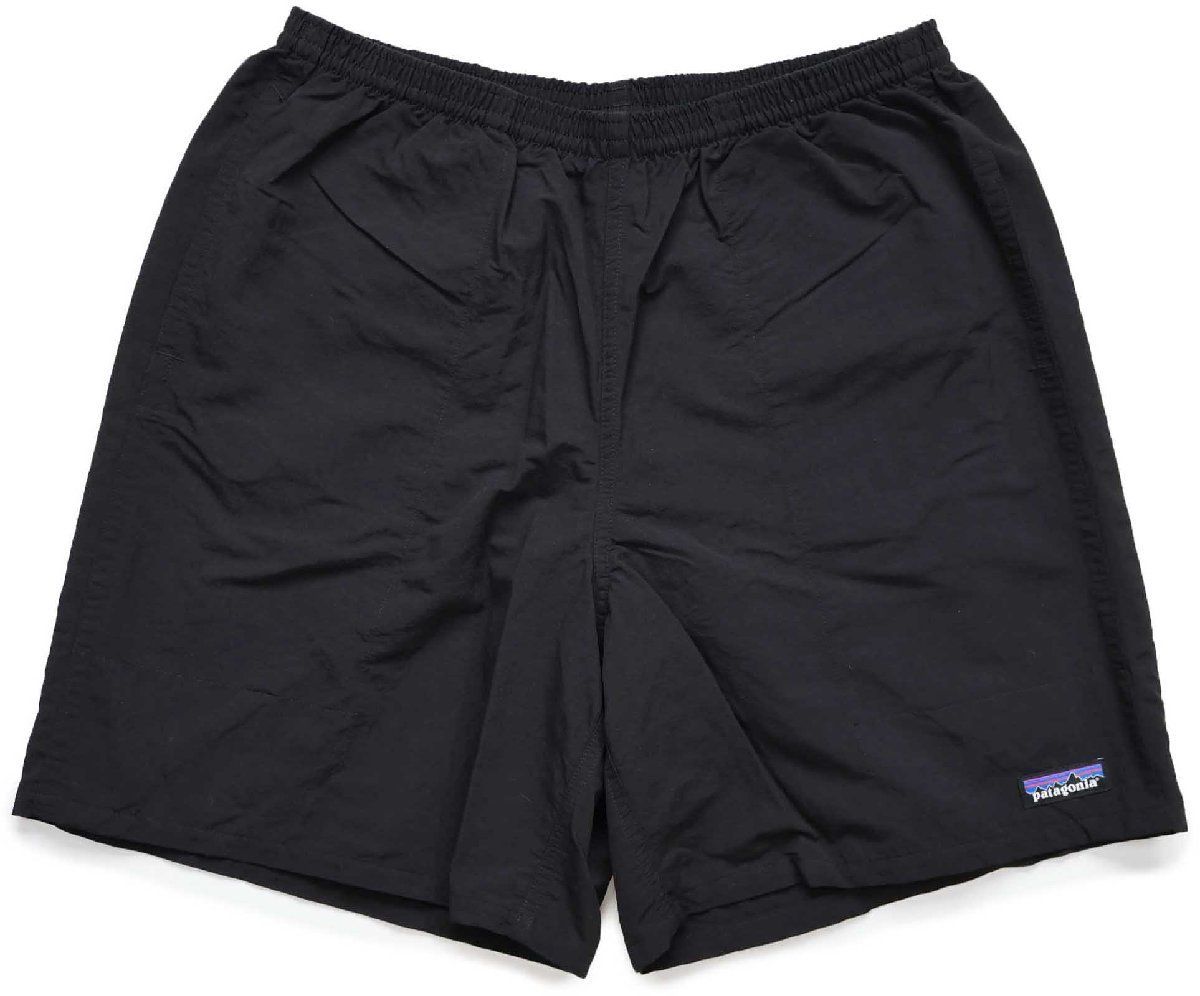 patagoniaパタゴニア BAGGIES LONGS 7INCH ナイロン バギーズ ロング ショーツ BLK ブラック M★01 ショートパンツ アウトドア キャンプ