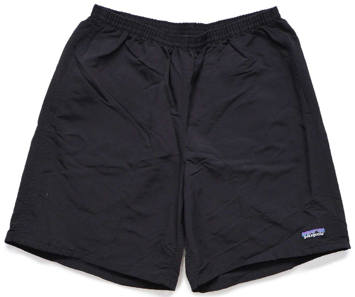patagoniaパタゴニア BAGGIES LONGS 7INCH ナイロン バギーズ ロング ショーツ ブラック M★02 ショートパンツ アウトドア キャンプ