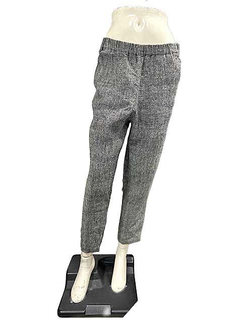 【中古】Babaghuri ババグーリ パンツ レディース 春夏 麻 グレー サイズM＿S26＿s-1079-r26＿セルモアから出品