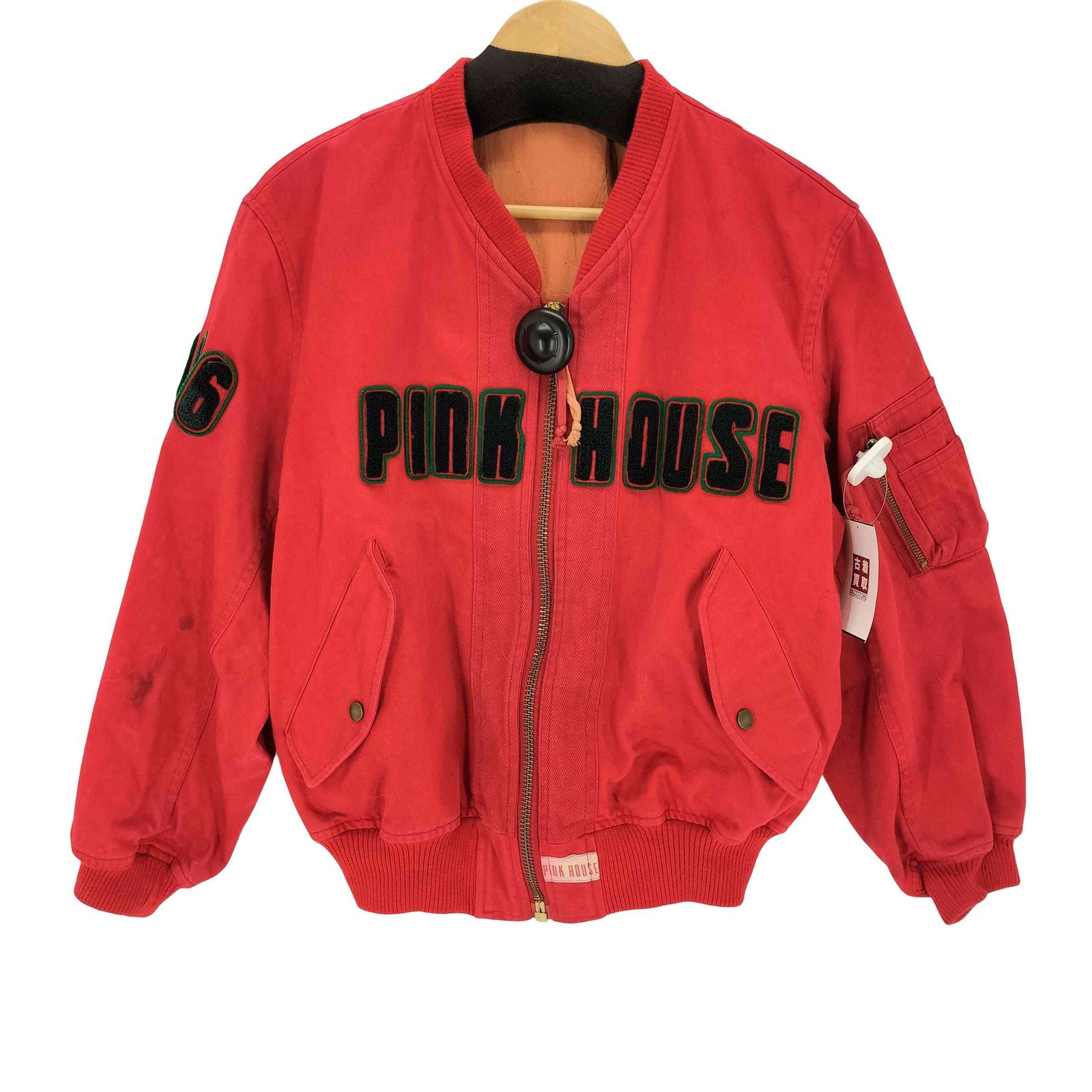 ピンクハウス PINK HOUSE 1986 ボンバージャケット レディース M
