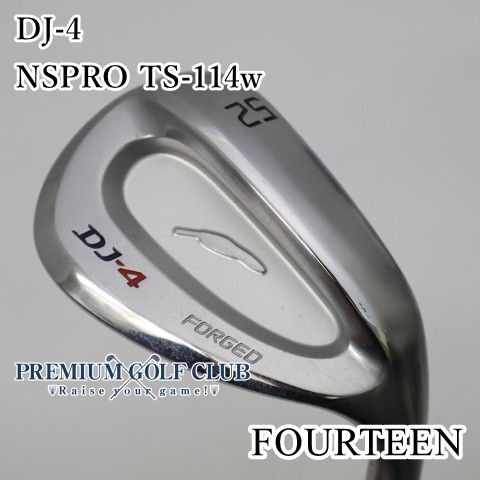 【中古】[Bランク] ウェッジ フォーティーン DJ-4/NSPRO TS-114w/wedge/52[3135]