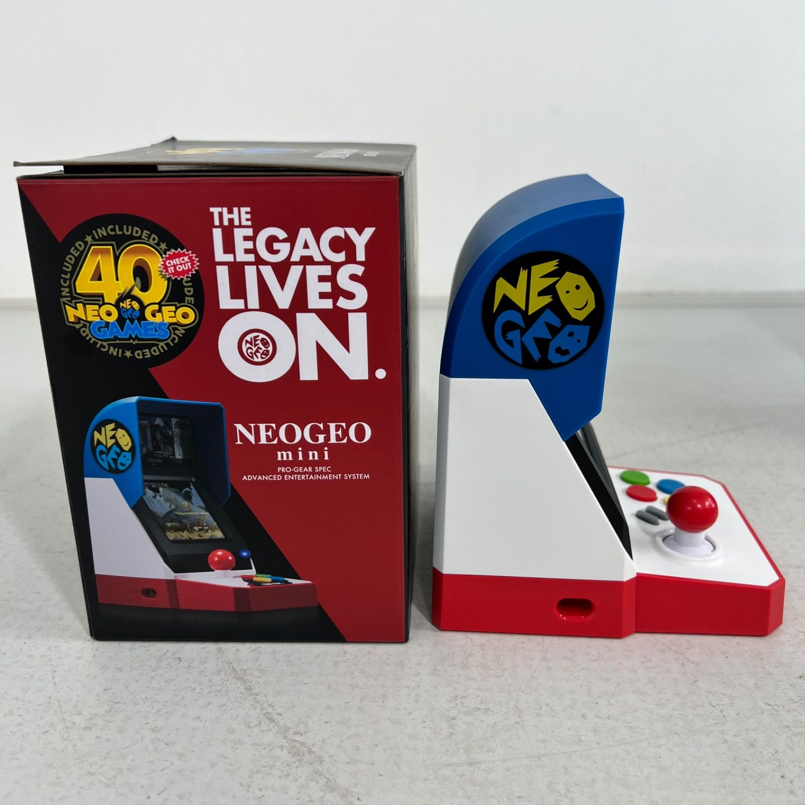 未開封あり】NEOGEO mini SNK 40タイトル収録 レトロゲーム ネオジオ 