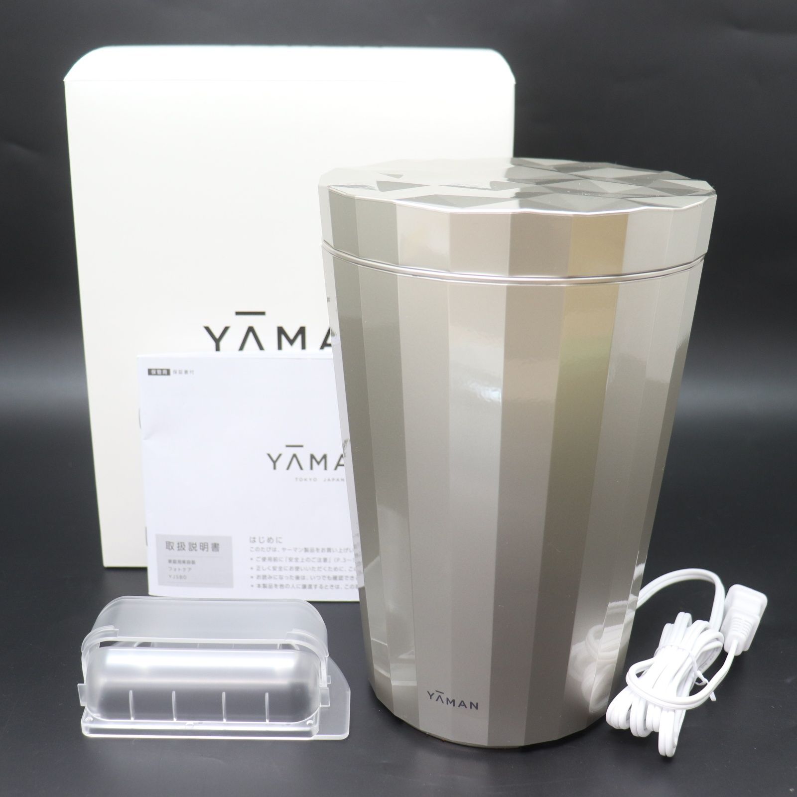 ITEDGV4KQTHJ 美品 YA-MAN ヤーマン 美顔器スチーマー フォトケア 