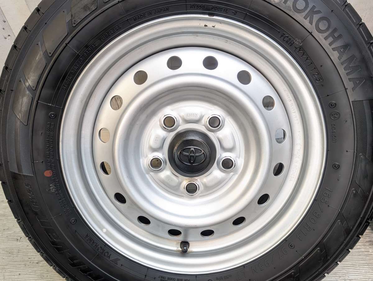 165/80R14 サマータイヤ 14インチ ヨコハマタイヤ ブルーアースバン 