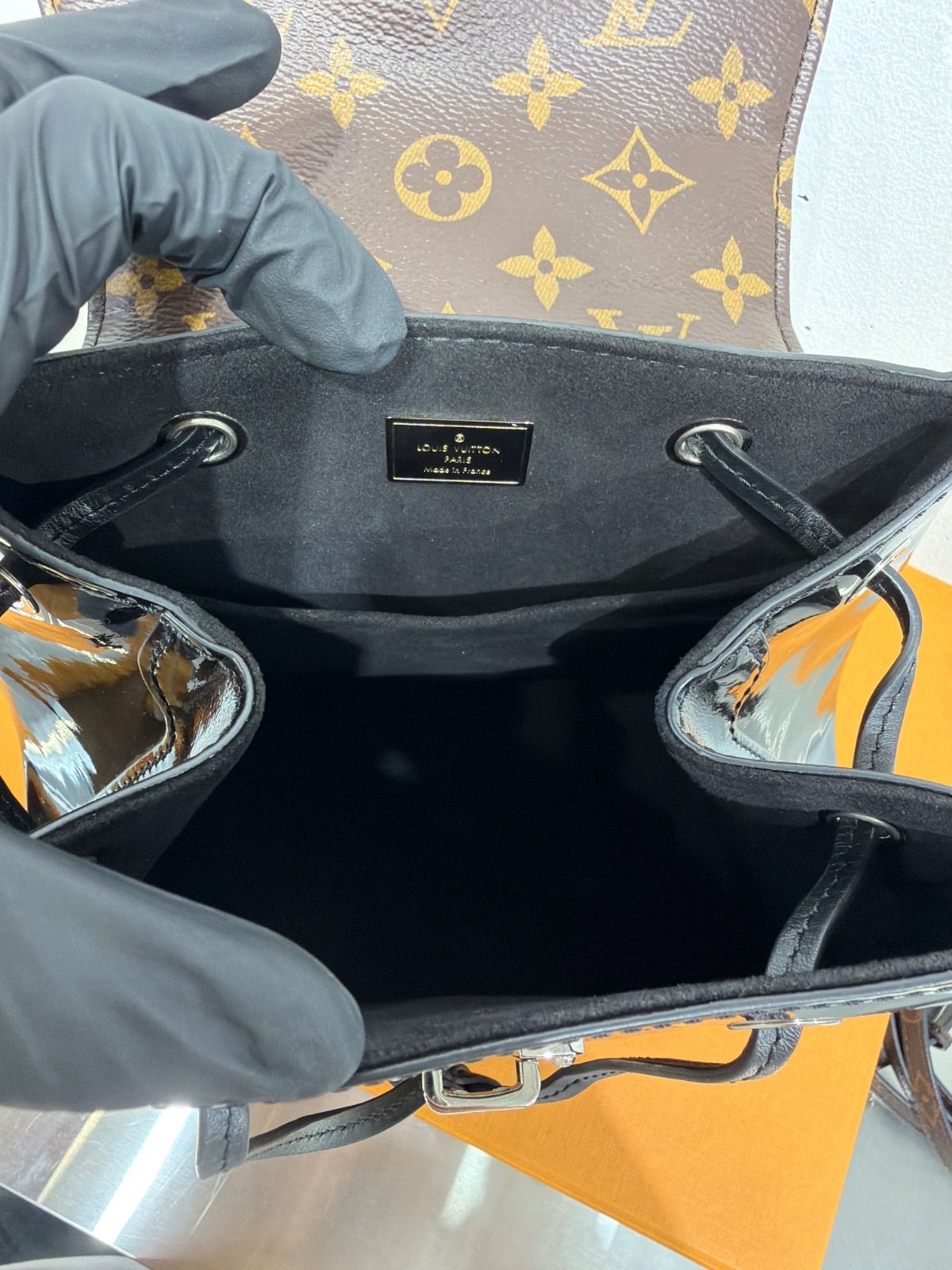 新品 LOUIS VUITTON ルイヴィトン モノグラム ヴェルニ ミロワール 