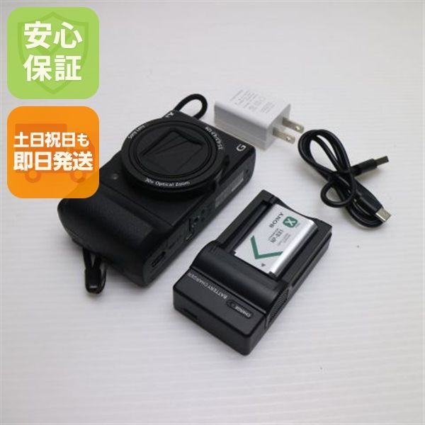 美品 DSC-HX60V ブラック 即日発送 デジカメ SONY 本体 土日祝発送OK 07000
