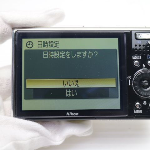 美品 COOLPIX S51 グロスシルバー 即日発送 Nikon デジカメ デジタルカメラ 本体 土日祝発送OK 07000