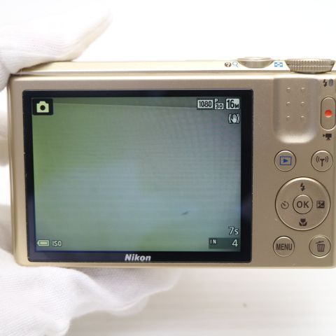 美品 COOLPIX S7000 ゴールド 即日発送 コンデジ Nikon 本体 土日祝発送OK 07000