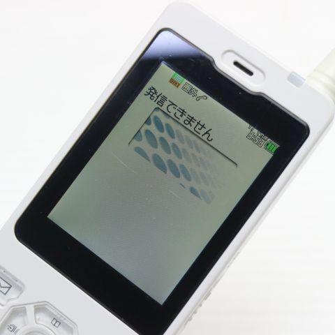 美品 WX01J ホワイト 即日発送 WILLCOM 日本無線製 ymobile 本体 白ロム 土日祝発送OK 07000