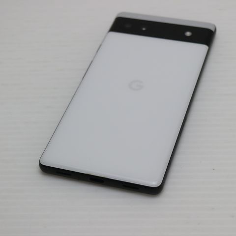 超美品 SIMフリー Google Pixel 6a チョーク スマホ 白ロム 土日祝発送