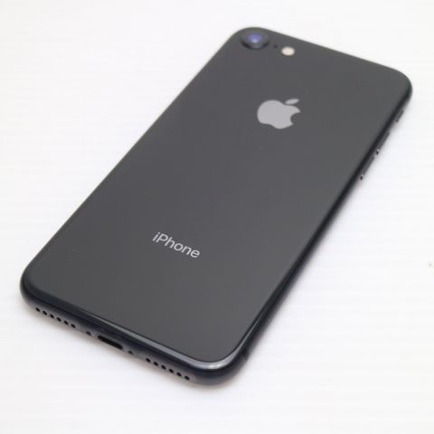 超美品 SIMフリー iPhone8 64GB スペースグレイ ブラック 即日発送 本体 白ロム 土日祝発送OK 07000