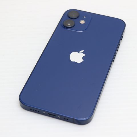 美品 SIMフリー iPhone12 mini 64GB ブルー 即日発送 スマホ 白ロム
