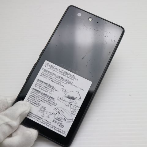 美品 F-05J arrows Be ブラック 即日発送 スマホ 富士通 docomo 本体