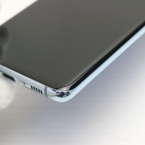 新品同様 SIMフリー Galaxy S10 プリズムブルー スマホ 本体 白ロム 土日祝発送OK 07000